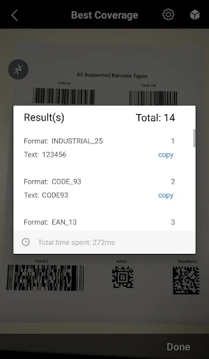 Barcode Scanner X Screenshot 1
