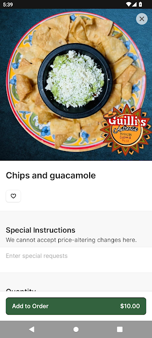 Guilli's Authentic Mexican Screenshot 2