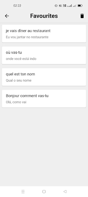 French - Portuguese Translator Screenshot 3