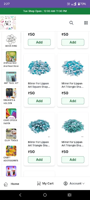 Aadya Crafts: Stationery Hub Screenshot 2