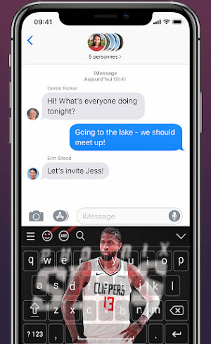 Paul George Keyboard Clippers Screenshot 3