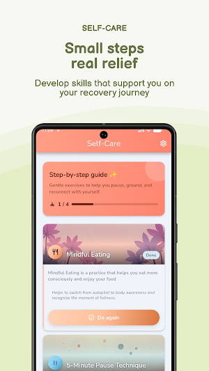 Nourish - Eating Disorder Help Screenshot 3