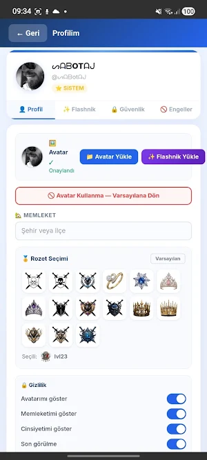 SaboChat Screenshot 1