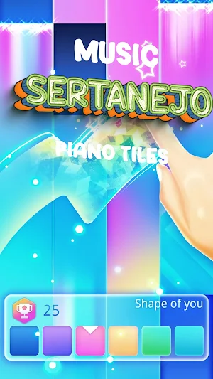 Piano Tiles Musica Sertaneja Screenshot 0