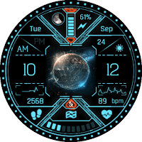 BFF33- Technology Earth HUD