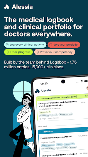 Alessia: Medical Logbook Test Screenshot 0