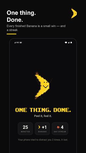 1 Banana: Focus & App Blocker Screenshot 3