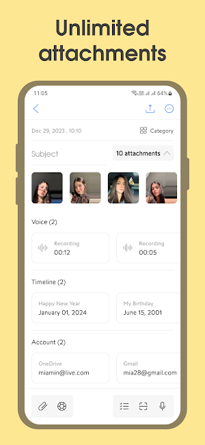Open Note - Notebook, Notepad Screenshot 2