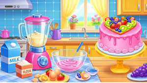 Dream Cakes Baking Games Screenshot 0