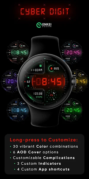 Cyber Digit - digital colorful Screenshot 2