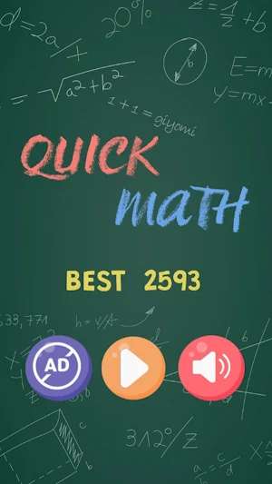 Quick Math - Calculation Riddl Screenshot 0
