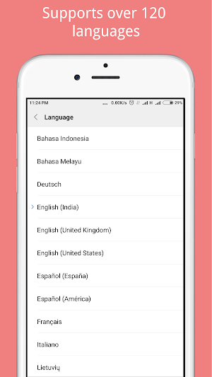 Multi lang. speech to text-TTS Screenshot 0