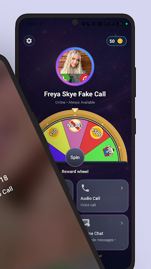 Freya Skye Fake Call & Chat Screenshot 1