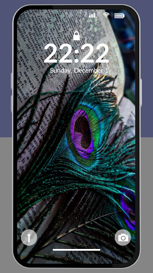 Peacock Feather Wallpaper 4K Screenshot 1