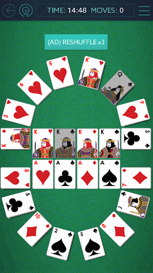 Crescent Solitaire Screenshot 3