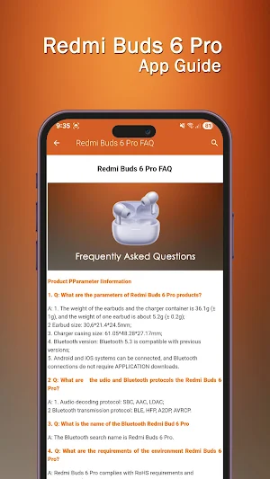 Redmi Buds 6 Pro App Guide Screenshot 1