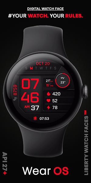 PIXEL INSTINCT 3 Watch Face Screenshot 1