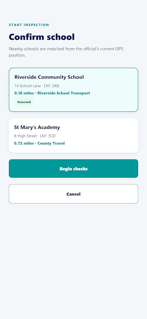 School Transport Council Screenshot 0