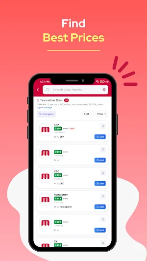 MEDRPHA LABS Screenshot 3