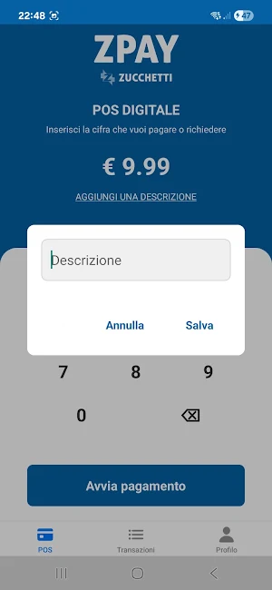 ZPAY SoftPOS Screenshot 2