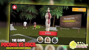 Simulator Pocong vs Bocil 3D Screenshot 3