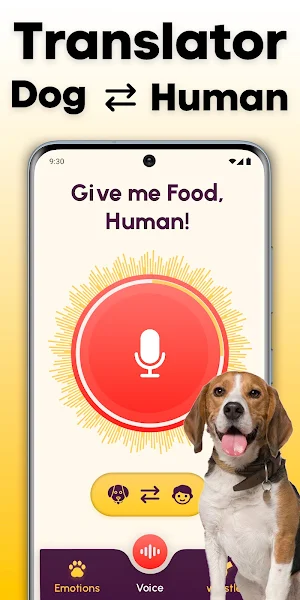 Dog Translator Dog to Human Screenshot 1