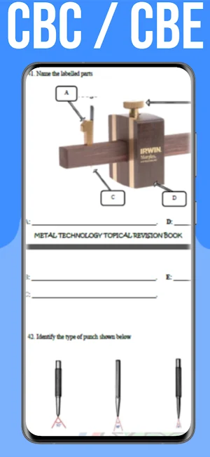 Metal Tech Grade 10 CBC Exams Screenshot 3