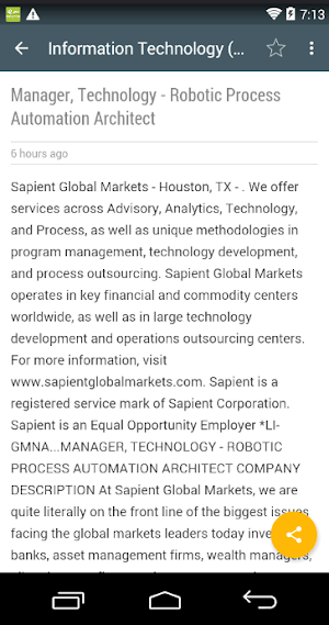 USA Jobs Screenshot 3