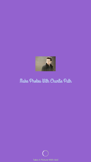 Make Photos With Charlie Puth Screenshot 2