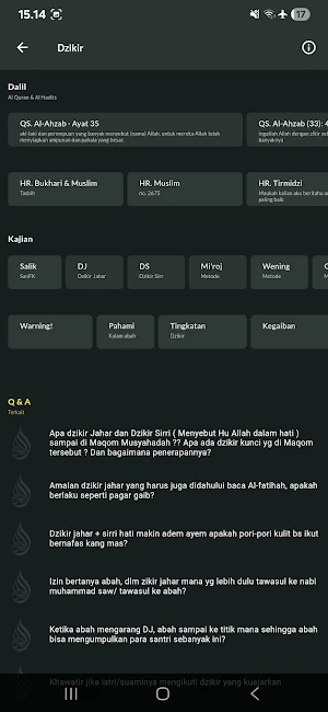 Pejalan Ruhani Fatwa Kehidupan Screenshot 2