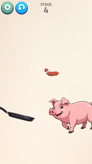 Sausage Flick : Weird Game Screenshot 0
