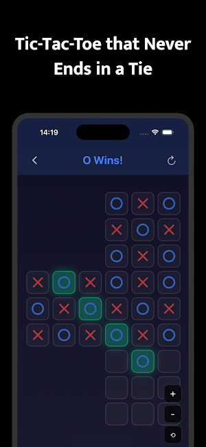 Tic Tac Toe Unlimited -No Ties Screenshot 0