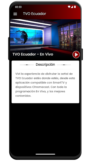 TVO Ecuador Screenshot 1