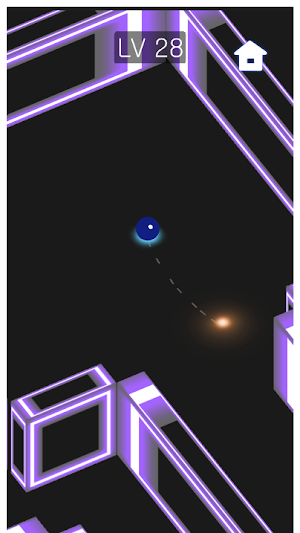 네온 미로 (Neon Maze) Screenshot 3