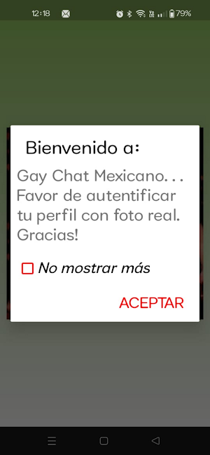 Chat Gay Mexicano Screenshot 3