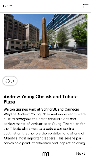 City of Atlanta Public Art Screenshot 2