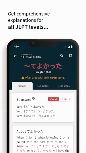 Bunpro Japanese SRS Screenshot 2