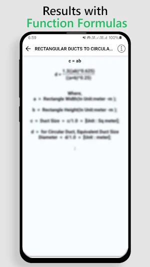 Duct & Air Flow Calculations Screenshot 3