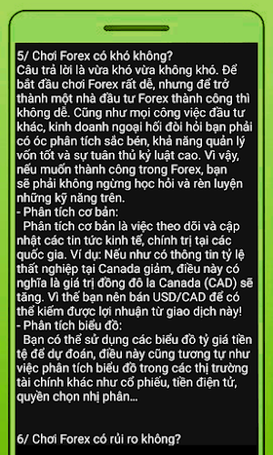 Kiến Thức Forex Cơ Bản Screenshot 2