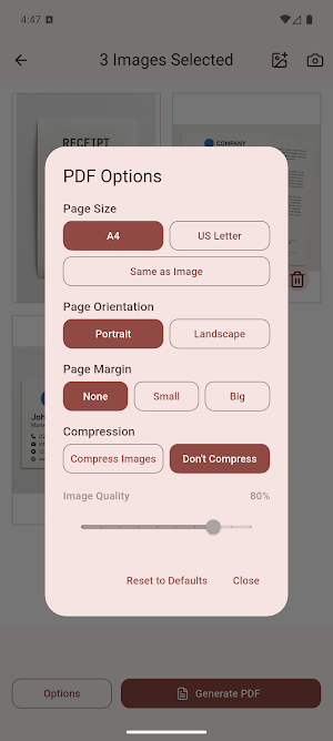 Photos to PDF Maker & Convert Screenshot 2
