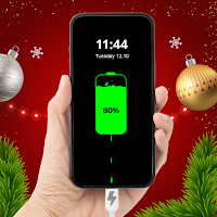 Santa Xmas Battery Wallpaper