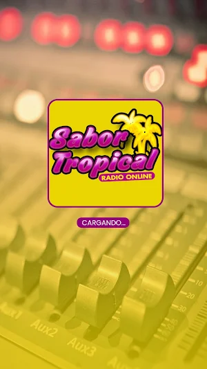 Sabor Tropical Radio On Line Screenshot 0