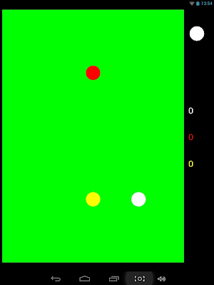 Finger Billiard Screenshot 2