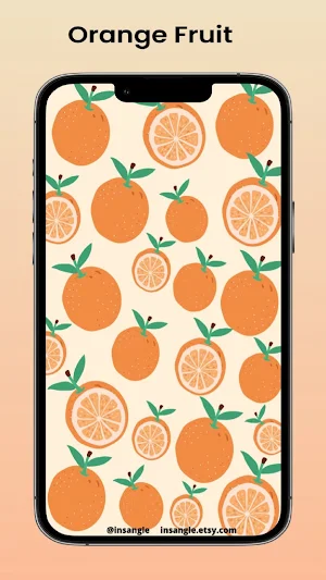 Orange Fruit Wallpaper Screenshot 2