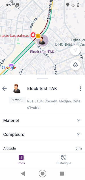 TOUREX TRACKING 4.0 Screenshot 1