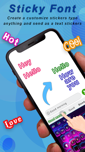 Big Sticker Keyboard Screenshot 3