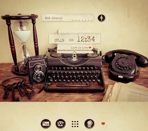 Retro  Wallpaper-Typewriter- Screenshot 0