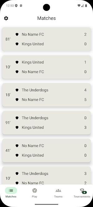 matchbook: Football Tracker Screenshot 0
