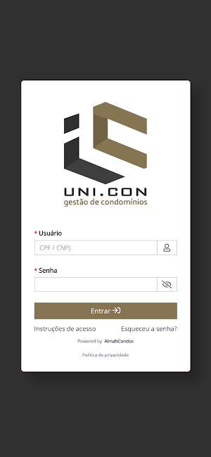 Uni.con Condomínios Screenshot 0