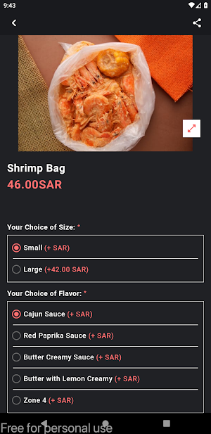Zone 4 Shrimp Screenshot 1
